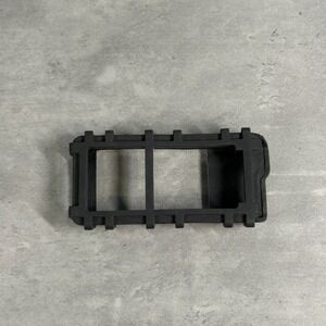 Sirius Satellite Radio Protective Sleeve Unisex OS Black Silicone Ribbed Case